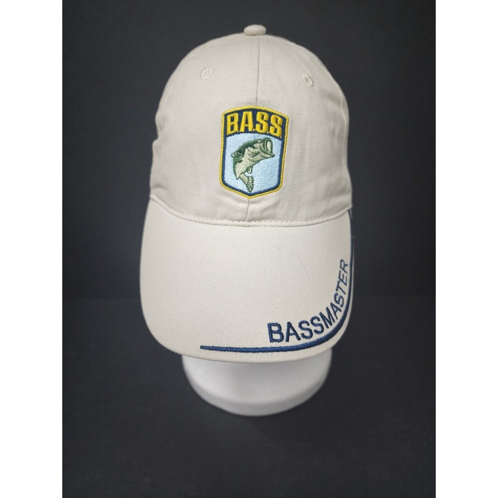 BASSMASTER Adjustable Strap Fishing Baseball Hat